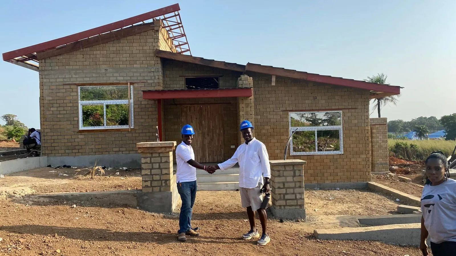 Day 35 of 35 - Building a 1,500 Square Feet Eco-friendly home at Kent, Sierra Leone