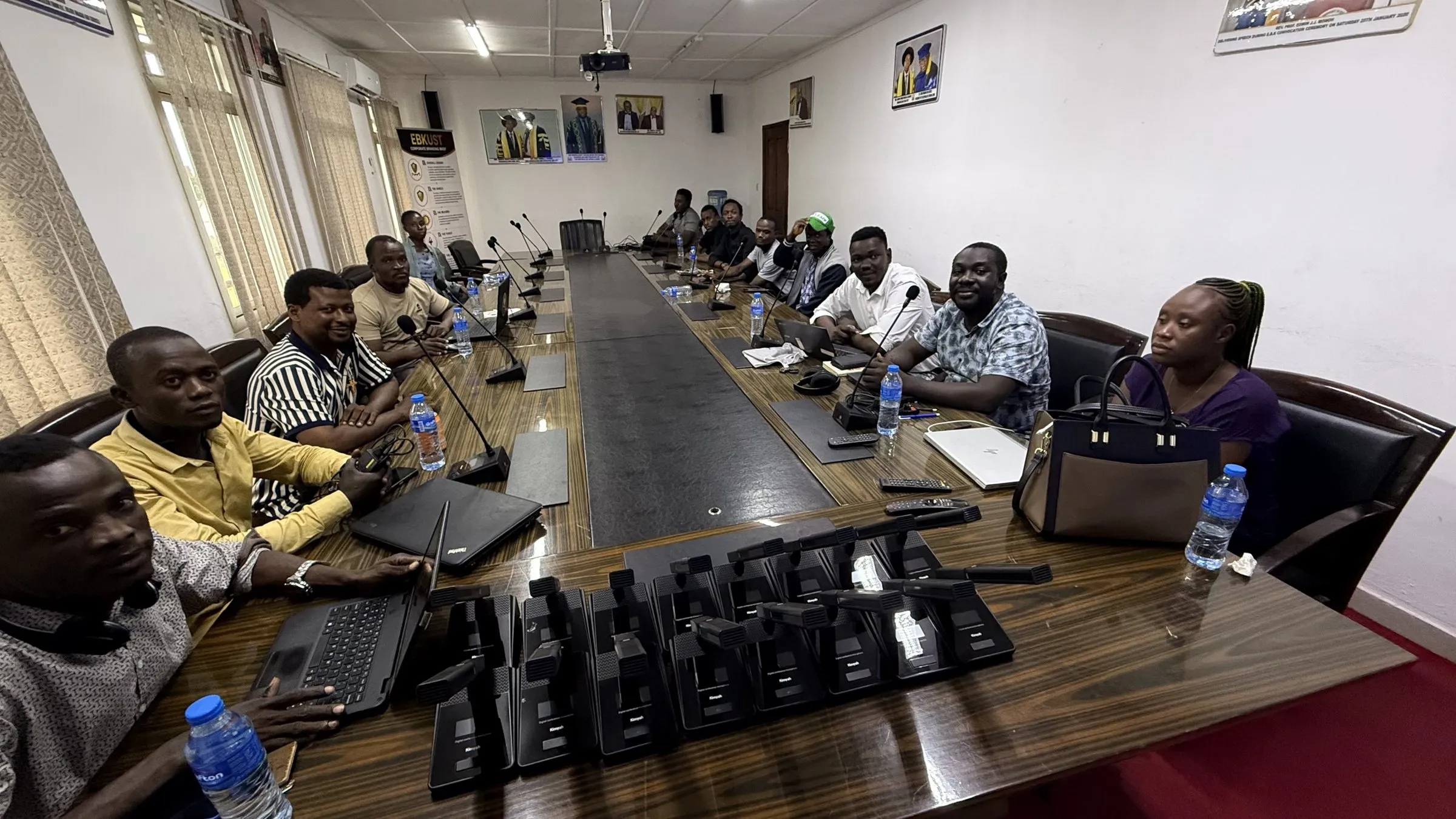 ICT staff training at EBKUST